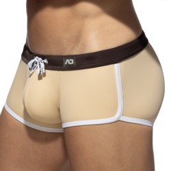 Shorty de Bain Uni Beige Addicted