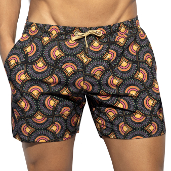 Short de Bain Paon Noir ES Collection