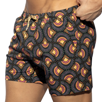 Short de Bain Paon Noir ES Collection