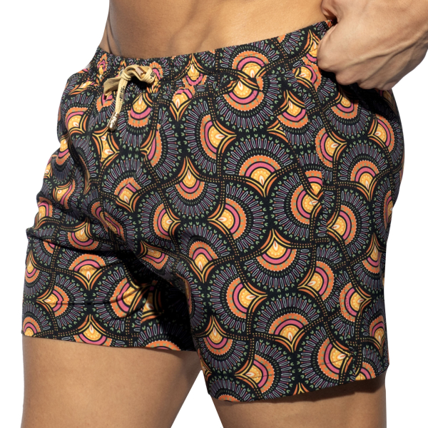 Short de Bain Paon Noir ES Collection