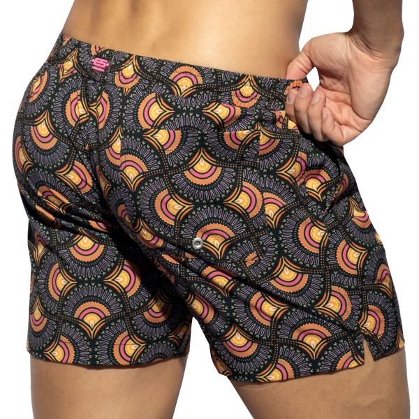 Short de Bain Paon Noir ES Collection