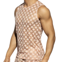 ES Collection Metallic Bloom Tank Top - Pink