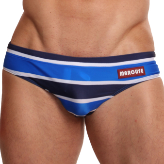 Slip de Bain Traverse Bleu Marcuse
