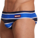 Slip de Bain Traverse Bleu Marcuse