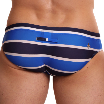 Slip de Bain Traverse Bleu Marcuse