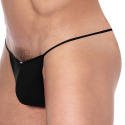SKU Cotton Mini G-String - Black