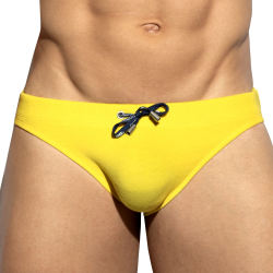ES Collection Terrycloth Swim Briefs - Yellow