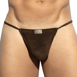 String de Bain Ficelle Eponge Marron ES Collection