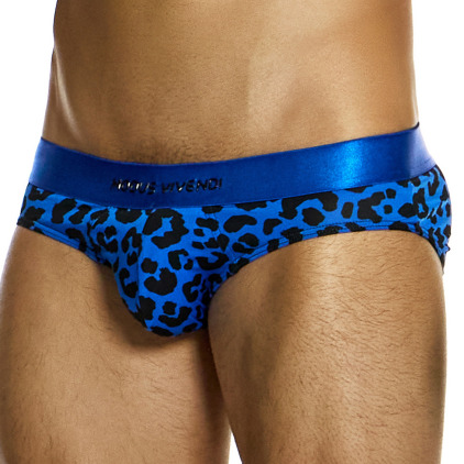 Slip Classique Léopard Bleu Modus Vivendi