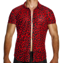 Chemisette Léopard Rouge Modus Vivendi