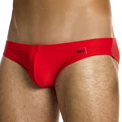 Slip de Bain Ultra Low Rise Rouge Modus Vivendi