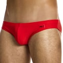 Slip de Bain Ultra Low Rise Rouge Modus Vivendi