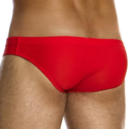 Slip de Bain Ultra Low Rise Rouge Modus Vivendi