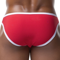 Slip de Bain V-Cheeky Bay Rouge Pump!