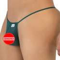 String Ficelle Coulissant Résille Vert Bouteille CandyMan