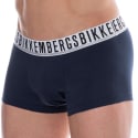 Lot de 3 Boxers Essential Coton Blanc - Marine - Noir Bikkembergs
