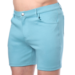 Short Streetwear Bleu Clair SKU