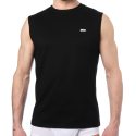 SKU Cotton Tank Top - Black
