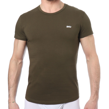 T-Shirt Coton Kaki SKU
