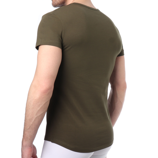 SKU Cotton T-Shirt - Khaki