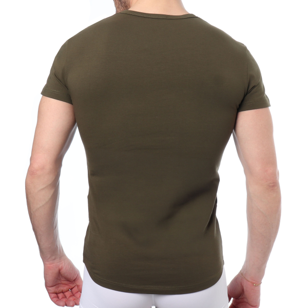 SKU Cotton T-Shirt - Khaki