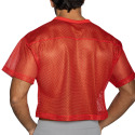 Bike Practice Crop Top - Bold Red
