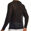 T-Shirt Henley Curly Noir Modus Vivendi