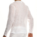 T-Shirt Henley Curly Blanc Modus Vivendi