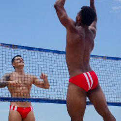 Slip de Bain Classique Watersports Rouge Modus Vivendi