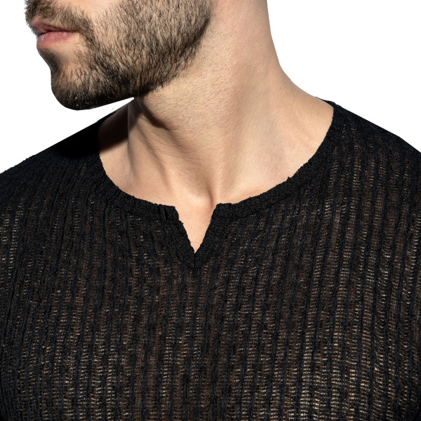 ES Collection Bobbles T-Shirt - Black