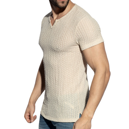 T-Shirt Bobbles Beige ES Collection