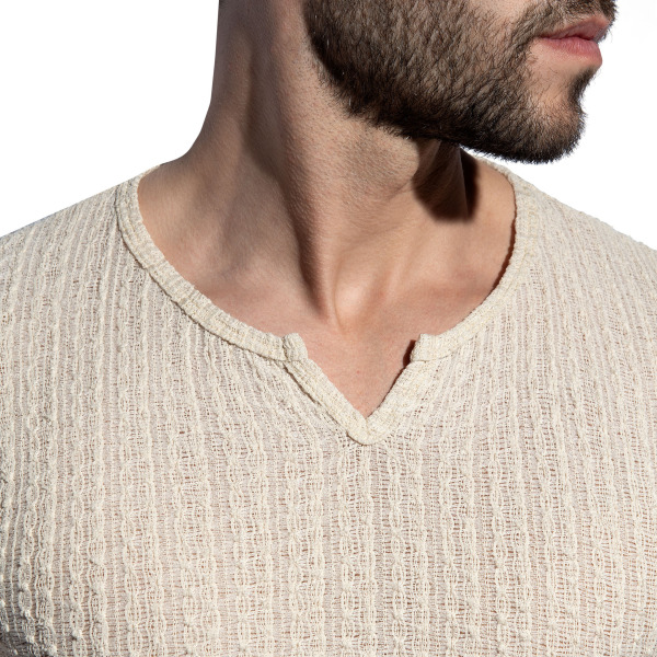 ES Collection Bobbles T-Shirt - Beige