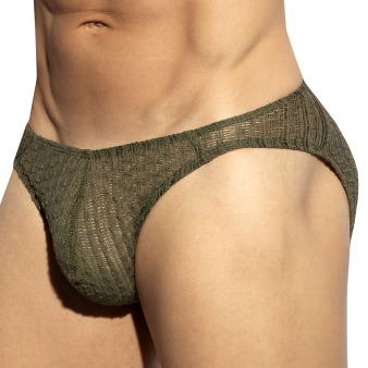 ES Collection Bobbles Bikini Briefs - Khaki