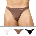Intymen 3-Pack Traveler Thongs - Black - Ivory - Mocca