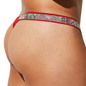 Sexy Boy Sexy Mesh Thong - Red