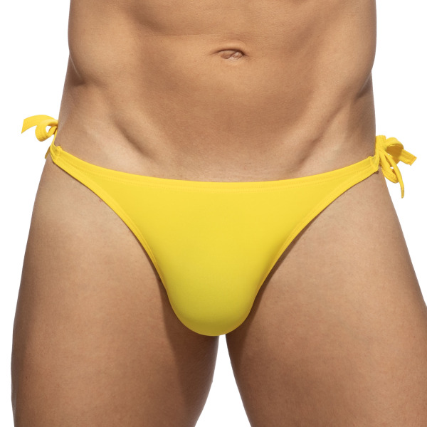 Addicted Multi-Cord Swim Thong - Yellow