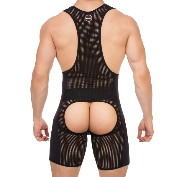 Barcode Krish Chaps Singlet - Black - Red