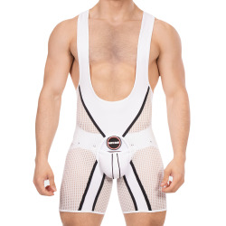 Body Chaps Krish Blanc - Noir Barcode