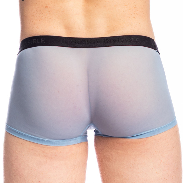 L'Homme invisible Faro Hipster Push-Up Trunks - Blue Ether