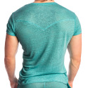 L'Homme invisible Nieuport V-Neck T-Shirt - Mint