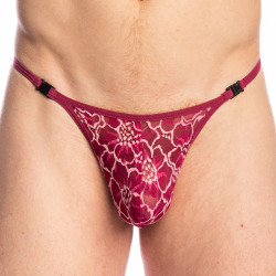 L'Homme invisible Casteluccio Striptease Thong - Pink