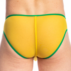 Slip V Invisible Copacabana Jaune L'Homme Invisible