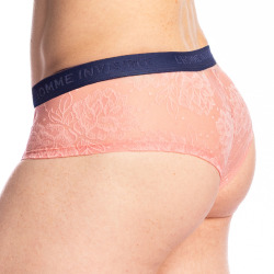 L'Homme invisible Erevan Bresilian Push-Up Trunks - Pink
