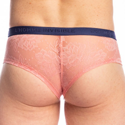 L'Homme invisible Erevan Bresilian Push-Up Trunks - Pink