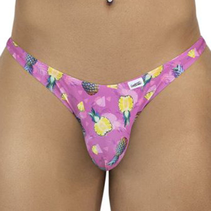 CandyMan Printed Thong - Pink