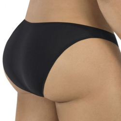 CandyMan Plain Bikini Briefs - Black