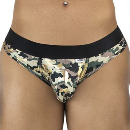 CandyMan Camo Briefs - Khaki