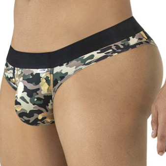 CandyMan Camo Briefs - Khaki