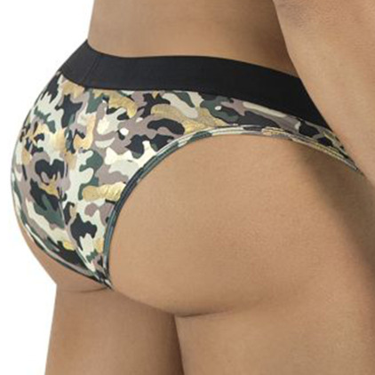 CandyMan Camo Briefs - Khaki