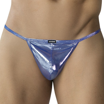 String Ficelle CHROM4TIC Bleu Metallisé CUT4MEN